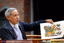 Giải mã cực thú vị 6 loại gà trong tranh Đông Hồ