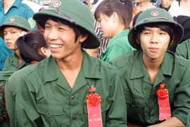 Đak Đoa: 210 thanh niên tình nguyện nhập ngũ