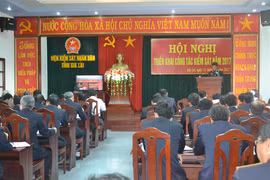 Triển khai công tác kiểm sát năm 2017