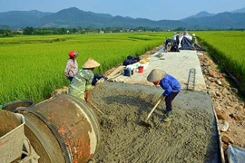Nợ đọng xây dựng nông thôn mới giảm nhanh
