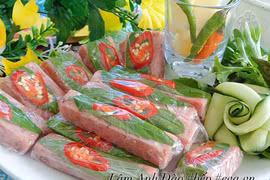 Bỏ túi cách làm nem chua bò siêu ngon đón Tết