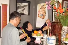 Cây nêu ngày Tết và nghi thức thờ cúng tổ tiên