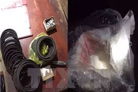 Bắt giữ một xe ôtô vận chuyển 50 kg thuốc nổ