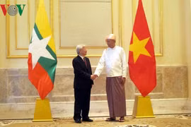 Tổng Bí thư kết thúc tốt đẹp chuyến thăm cấp Nhà nước Myanmar