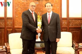 Chủ tịch nước Trần Đại Quang tiếp Đại sứ Cuba