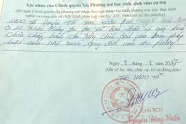 Học sinh không cần xác nhận sơ yếu lý lịch từ 2017