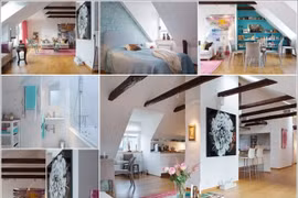 Biến căn hộ áp mái thành không gian sống cao cấp