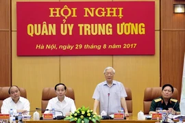 Tổng Bí thư Nguyễn Phú Trọng chủ trì Hội nghị Quân ủy Trung ương