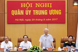Tổng Bí thư Nguyễn Phú Trọng chủ trì Hội nghị Quân ủy Trung ương