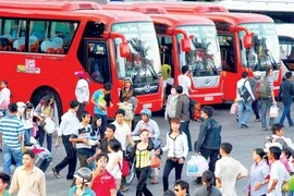 Xe khách phụ thu khoảng 40% giá vé dịp lễ 2-9
