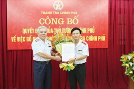 Ông Bùi Ngọc Lam nhận quyết định bổ nhiệm Phó Tổng thanh tra Chính phủ