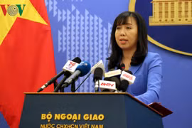 Việt Nam lên tiếng về việc Trung Quốc tập trận ngoài cửa Vịnh Bắc Bộ