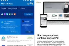 Kết nối điện thoại Android với Windows 10 bằng "Continue on PC"