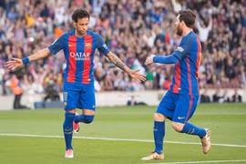 M-N-S thi nhau lập công, Barca đại thắng Villarreal