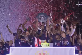 Monaco đăng quang tại giải Ligue 1