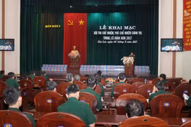 Quân đoàn 3: Tổ chức hội thi cán bộ chính trị cấp trung, lữ đoàn