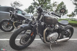 Chi tiết mô tô Triumph nửa tỷ đồng của Cường Đô La