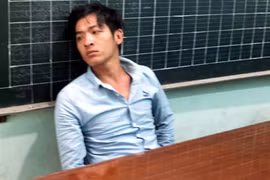 Tạm giữ thanh niên chém đại úy công an