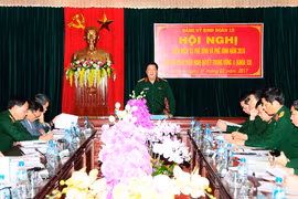 Đảng ủy Binh đoàn 15 kiểm điểm tự phê bình và phê bình gắn với thực hiện Nghị quyết Trung ương 4 (khóa XII)