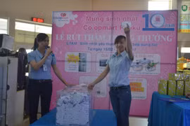 Co.op Mart Pleiku tổ chức rút thăm trúng thưởng