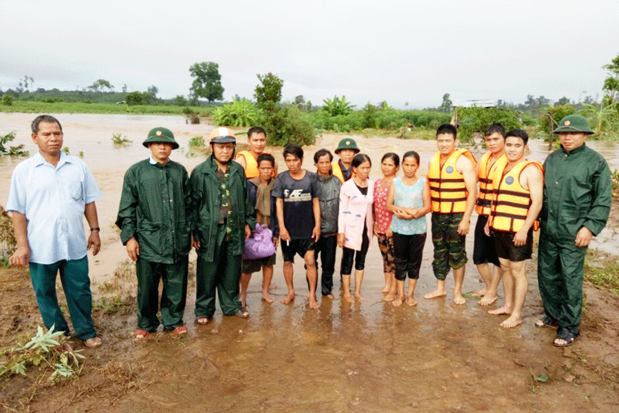 Bộ đội Biên phòng Gia Lai chủ động phòng-chống lụt bão