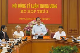 Kỳ họp thứ ba Hội đồng Lý luận Trung ương nhiệm kỳ 2016-2021