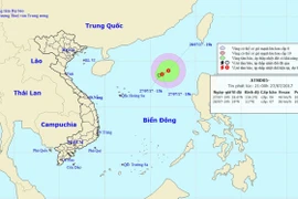 Biển Đông thêm một áp thấp nhiệt đới có khả năng thành bão