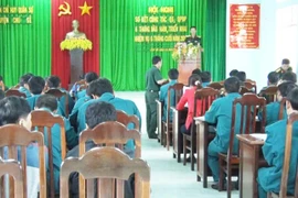 Chư Sê: Sơ kết công tác quốc phòng, quân sự địa phương 6 tháng đầu năm