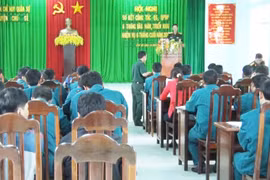 Chư Sê: Sơ kết công tác quốc phòng, quân sự địa phương 6 tháng đầu năm