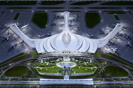 Bộ Giao thông-Vận tải chốt thiết kế hình hoa sen cho sân bay Long Thành