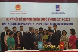 Chính phủ Việt Nam và Liên Hợp Quốc ký kế hoạch chiến lược chung giai đoạn 2017-2021