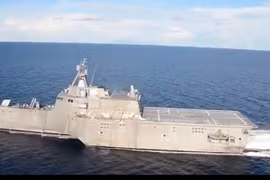 Tàu chiến Mỹ - Philippines tuần tra hàng hải chung