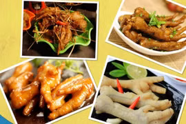 Bài thuốc trơn nhờn khớp chân tay từ chân gà