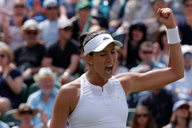 Muguruza đánh bại hạt giống số 1 Kerber ở vòng 4 Wimbledon