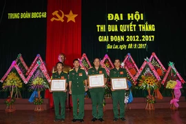Trung đoàn 48, Sư đoàn 320: Tuyên dương 15 cá nhân và 3 tập thể vì có thành tích xuất sắc