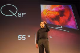Samsung giới thiệu các mẫu QLED TV màn hình phẳng kích thước 55 và 65 inch