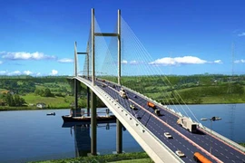Hợp long cây cầu 3000 tỷ nối đôi bờ sông Tiền