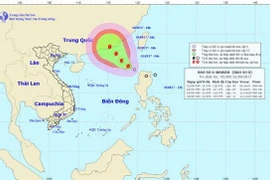 Áp thấp nhiệt đới mạnh lên thành bão số 8, Bắc Bộ có mưa rào và dông