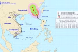 Bão số 8 tiến vào Trung Quốc, gió giật cấp 13