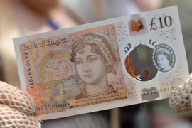 Anh bắt đầu lưu hành đồng 10 bảng mới từ ngày 14-9