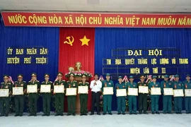 Đại hội thi đua quyết thắng lực lượng vũ trang huyện Phú Thiện