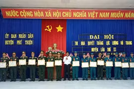 Đại hội thi đua quyết thắng lực lượng vũ trang huyện Phú Thiện