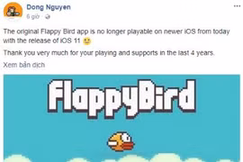 Flappy Bird chính thức 'biến mất' trên iOS 11