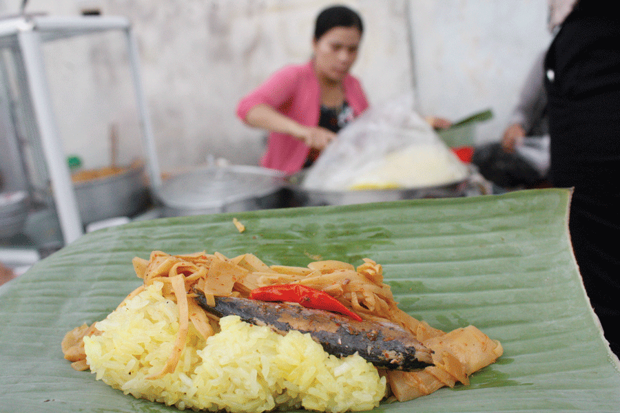 Xôi măng đặc sản Kon Tum