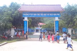 Điểm cộng cho mô hình trường học bán trú ở Kbang