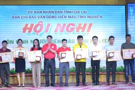 Gia Lai: Tôn vinh 75 tập thể, cá nhân hiến máu tiêu biểu