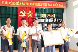 Xã Ia Tul đạt chuẩn nông thôn mới