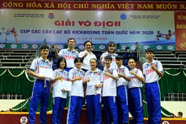 Kick boxing Gia Lai đổi màu huy chương
