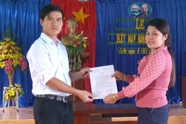 Điểm sáng trong công tác phát triển đảng viên mới