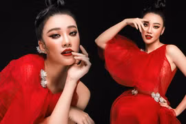 Á hậu Kim Duyên khoe thần thái ma mị sau khi giảm 4kg trong 1 tháng